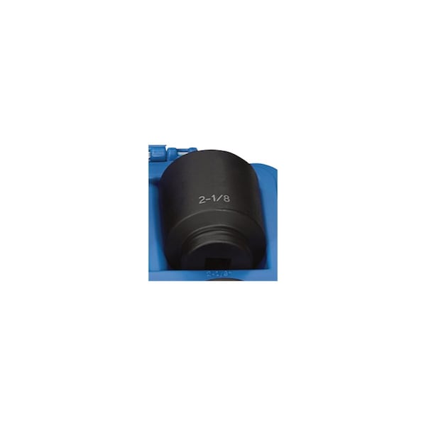 3/4" Drive, 2-1/8" Size, SAE Socket, 6 Points, 2-1/8", 3/4"D, 6pt. D