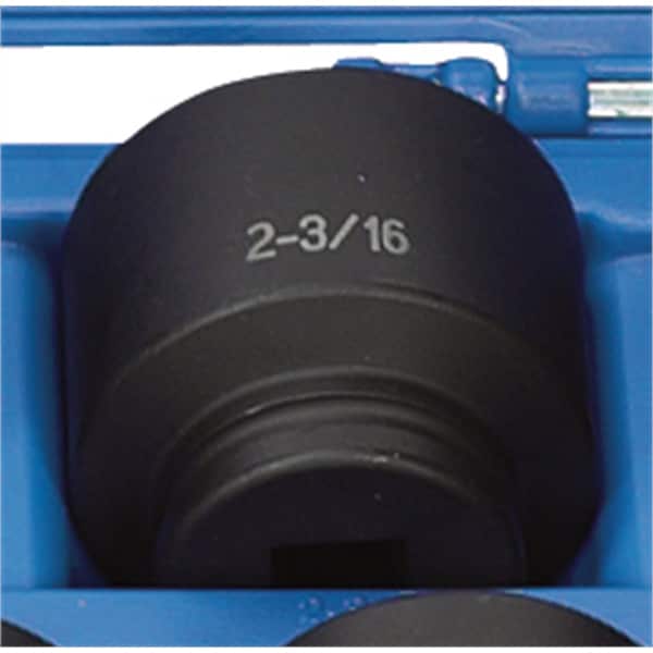 3/4" Drive, 2-3/16" Size, SAE Socket, 6 Points, 2-3/16", 3/4"D, 6pt.
