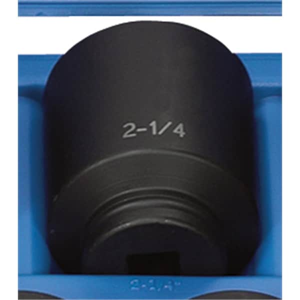 3/4" Drive, 2-1/4" Size, SAE Socket, 6 Points, 2-1/4", 3/4"D, 6pt. D
