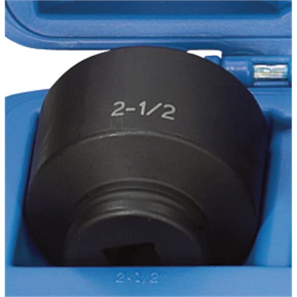 3/4" Drive, 2-1/2" Size, SAE Socket, 6 Points, 2-1/2", 3/4"D, 6pt.