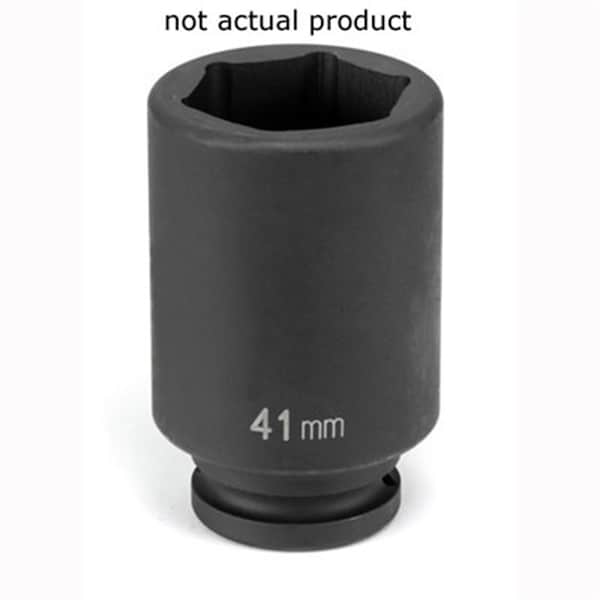 3/4" Drive, 2-3/4" Size, SAE Socket, 6 Points, 2-3/4", 3/4"D, 6pt. D