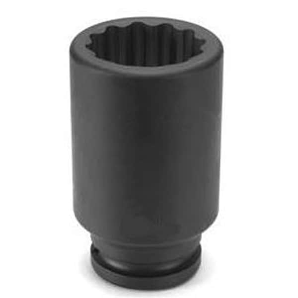3/4" Drive, 1-7/16" SAE Socket, 12 Points, 3/4"Dx1-7/16"D, 12pt.