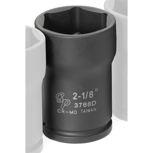 3/4" Drive, 2-1/8 Size, SAE Socket, 6 Points