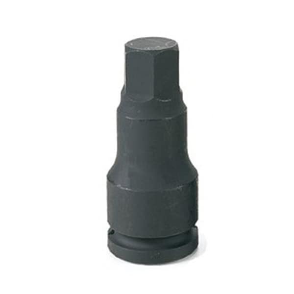SOC 12MM 3/4D IMP HEX MALE BLK