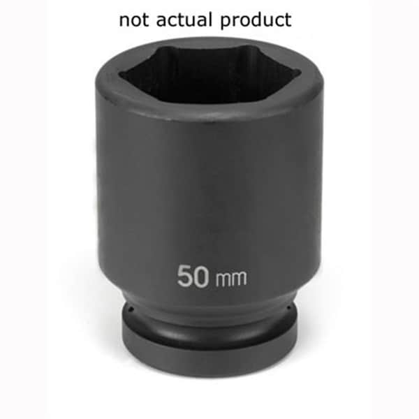1" Drive, 26mm Size, Metric Socket, 6 Points