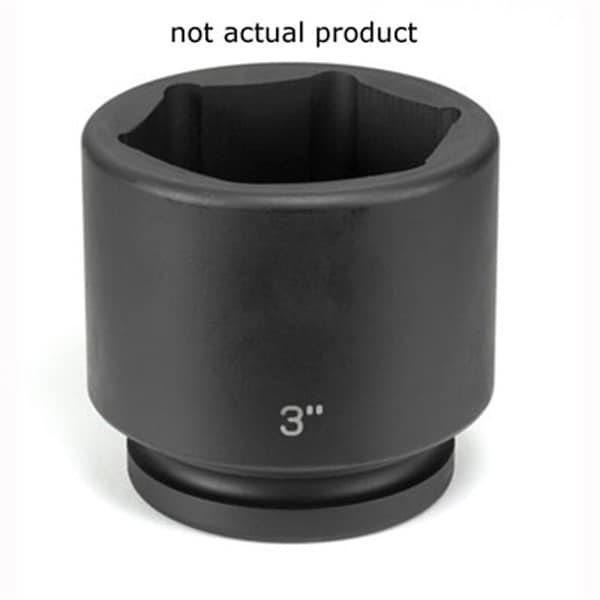 1" Drive, 3-1/2" Size, SAE Socket, 6 Points