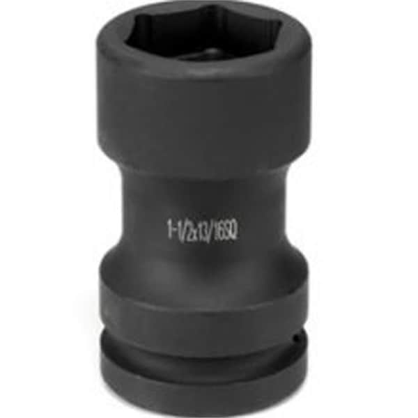 1" Drive, 41mm Size, Metric Socket, 6 Points, 41mmx21mm, 1"D
