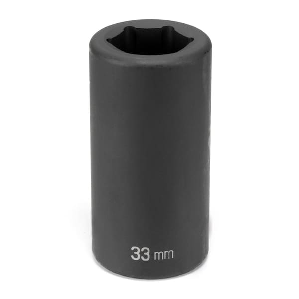 #5 Drive, 33mm Size, Metric Socket, 6 Points