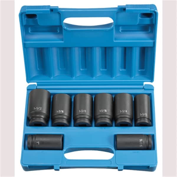1/2 in Drive, Duo-Socket, 22 pcs, Duo-1/2 inD, Fractional, 22pcs