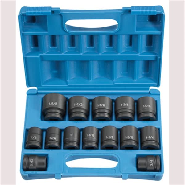 1/2" Drive, Duo-Socket, 29 pcs, Duo-1/2"D, Metric, 29pcs.