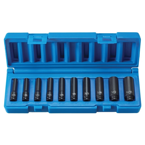 1/4" SURF.DR 10PC DP SET