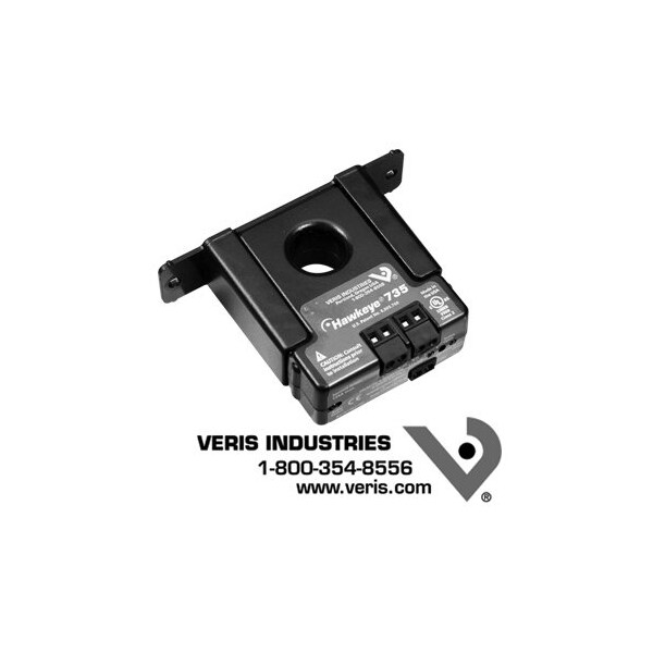 Solid Core Current Switch, Sens Curr 1A