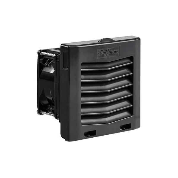HF Side-Mount Filter Fans, Black, ABS