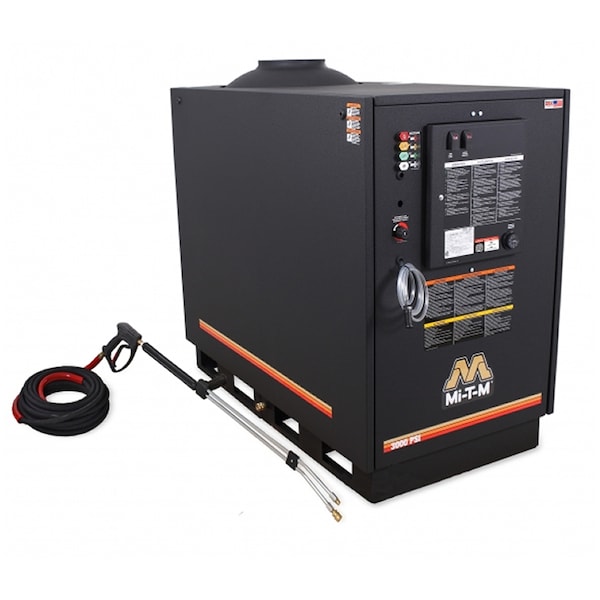 Hot Water LP Pressure Washer, 8 HP, 3000
