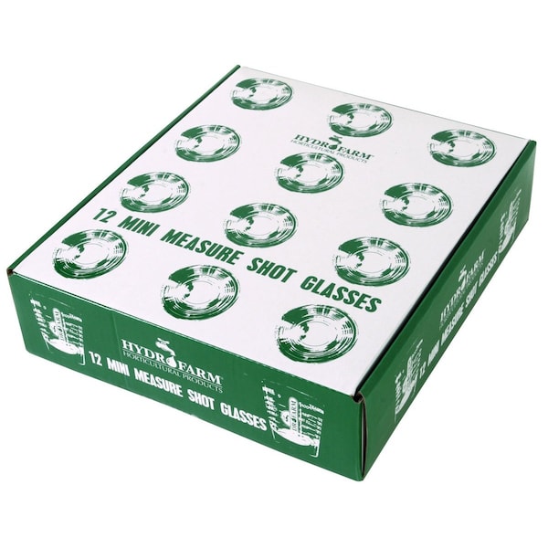 Mini Measure Shot Glass, 12 per pa, PK12