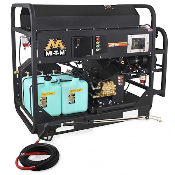 Hot Water Diesel Pressure Washer, 4000 P