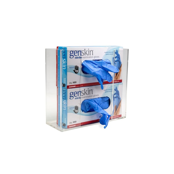 Box Holder, Acrylic, 2-Glove