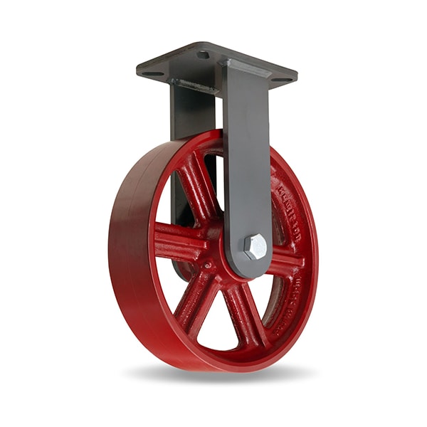 Rigid Caster, Ch 12X3 Metal Wheel