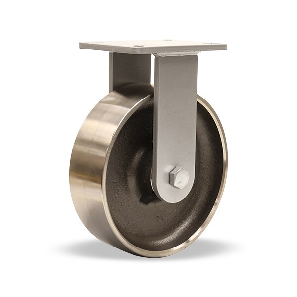 Rigid Caster, Ch 10X3 Forged Steel