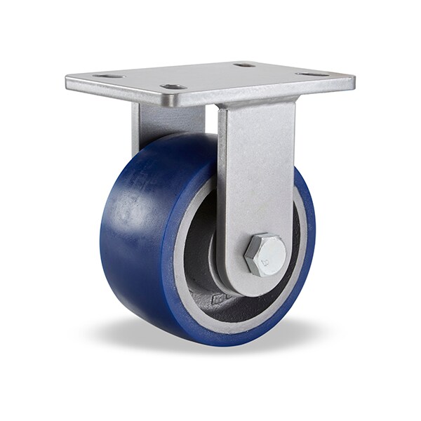 Rigid Caster, Ch 6X3 Poly-Soft
