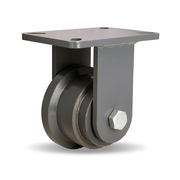 Rigid Caster, Ch 4-1/2X3-1/4 Ft Wheel