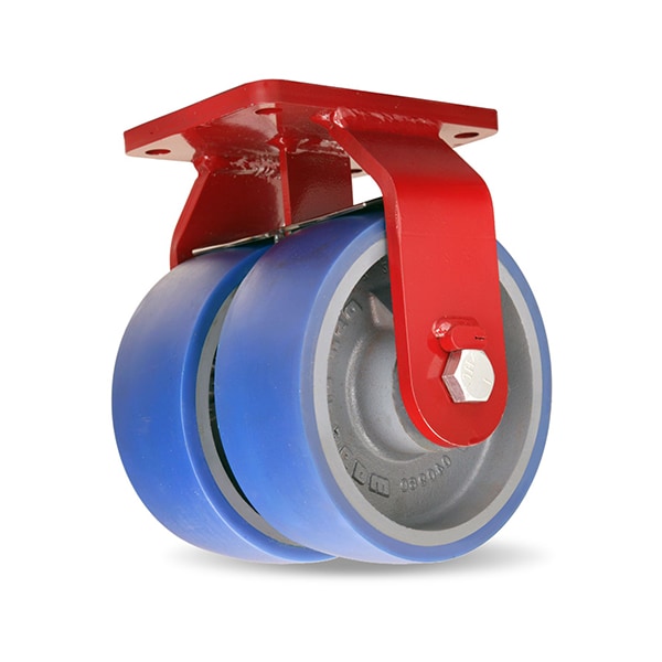 Rigid Caster, Ehd2 6X3 Poly-Soft
