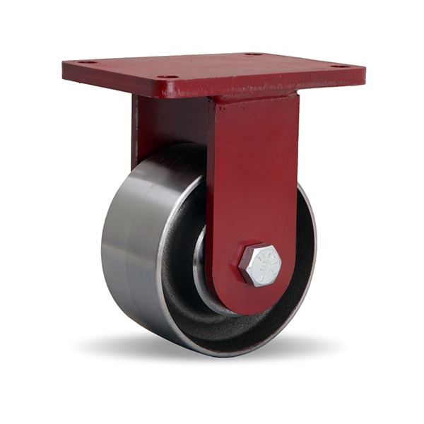 Rigid Caster, Ehd 6X3 Forged Steel