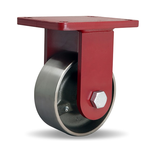 Rigid Caster, Ehd 6X2-1/2 Forged Steel