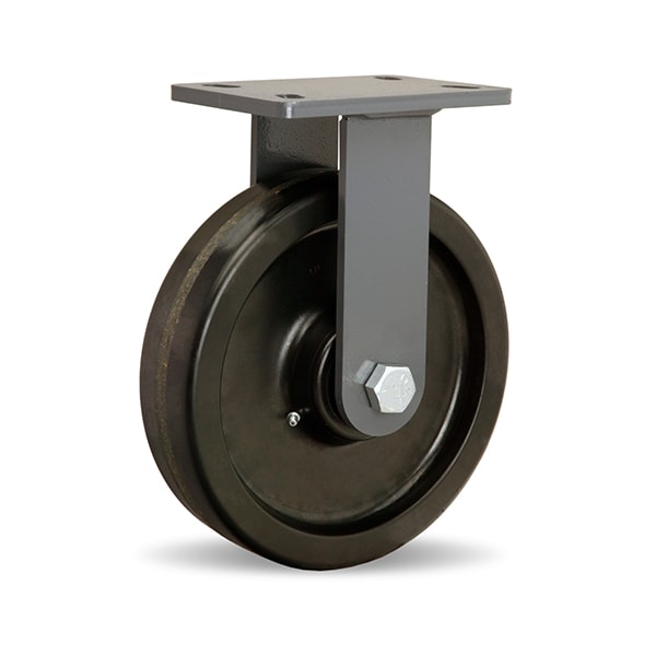 Rigid Caster, Es 10X-1/2 Plastex
