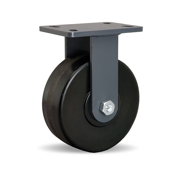 Rigid Caster, Es 8X3 Plastex