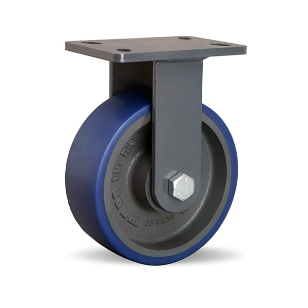 Rigid Caster, Es 8X3 Soft-Poly