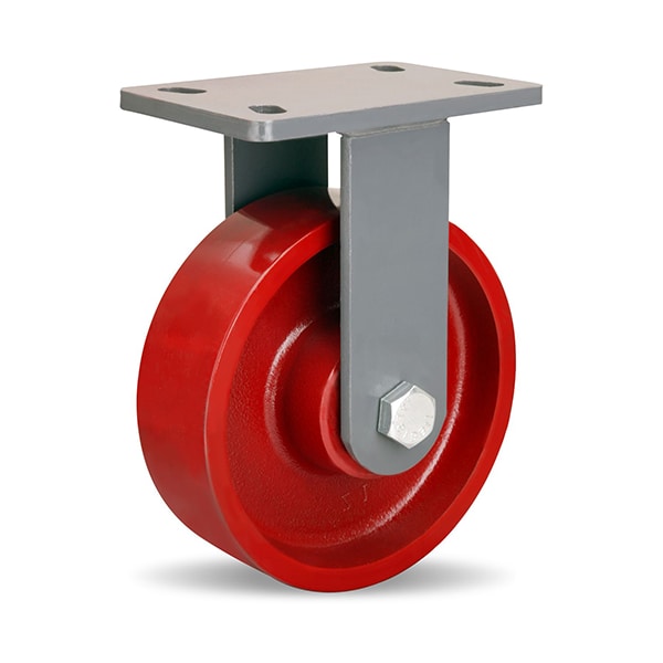 Rigid Caster, Es 8X2-1/2 Metal
