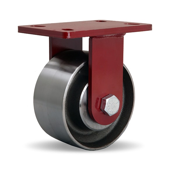 Rigid Caster, Fm 6X3 Forged