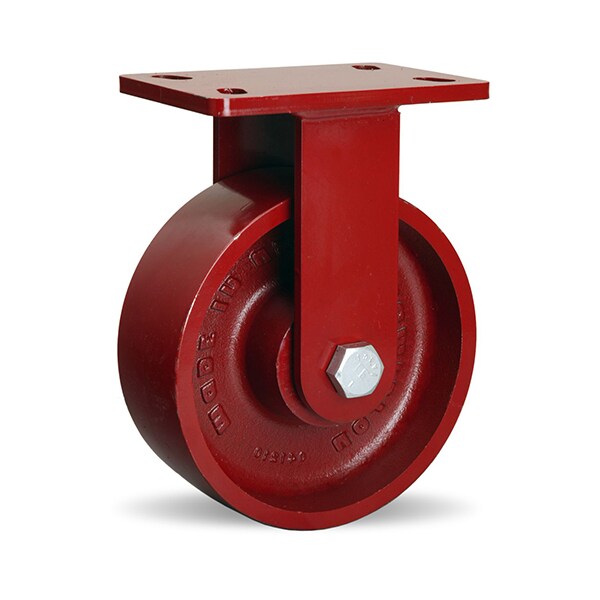 Rigid Caster, Fm 8X2-1/2 Metal