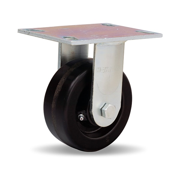 Rigid Caster, Gs 5X2 Plastex