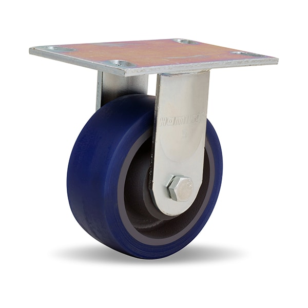 Rigid Caster, Gs 5X2 Soft-Poly