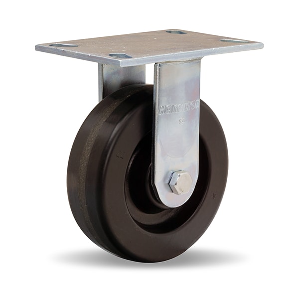 Rigid Caster, Gs 6X2 Plastex