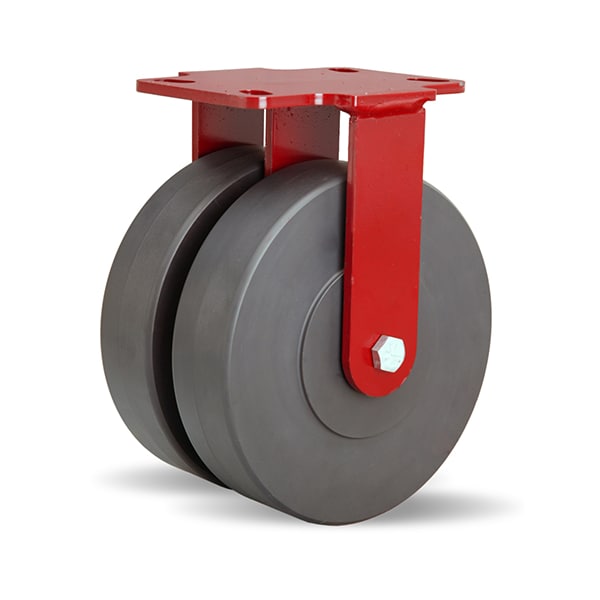 Rigid Caster, Hs2 8X2 Nylast