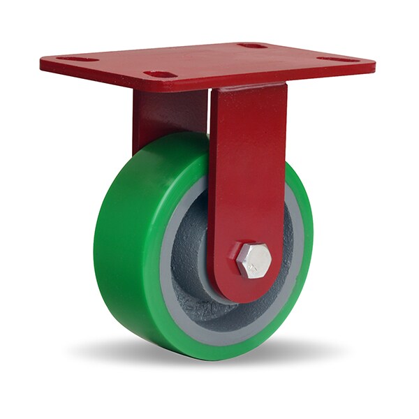 Rigid Caster, Hs 5X2 Duralast
