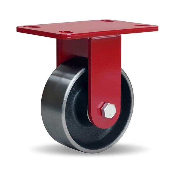 Rigid Caster, Hs 5X2 Forged Steel