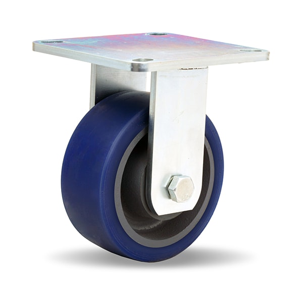 Rigid Caster, Ms 5X2 Soft-Poly