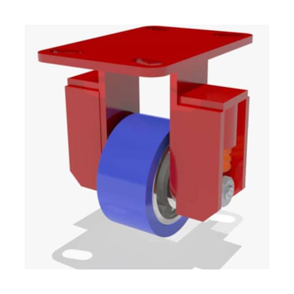 Rigid Spring, Loaded Hs 4X2 Poly-Soft