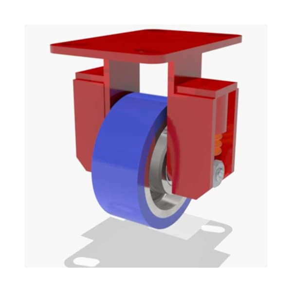 Rigid Spring, Loaded Hs 5X2 Poly-Soft