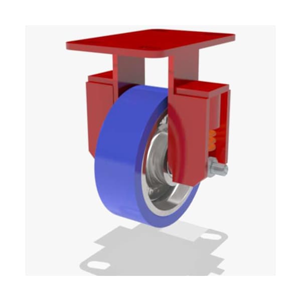 Rigid Spring, Loaded Hs 6X2 Poly Soft