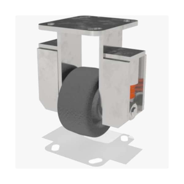 Rigid Spring, Loaded Wh 4X2 Plastex