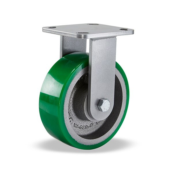 Rigid Caster, Wh 6X2 Duralast
