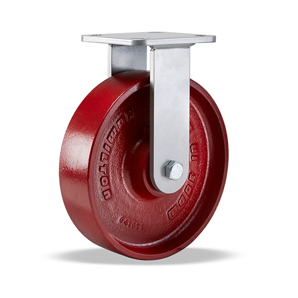 Rigid Caster, Wh 8X2 Metal