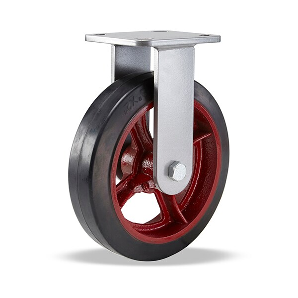 Rigid Caster, Wh 8X2 Mort