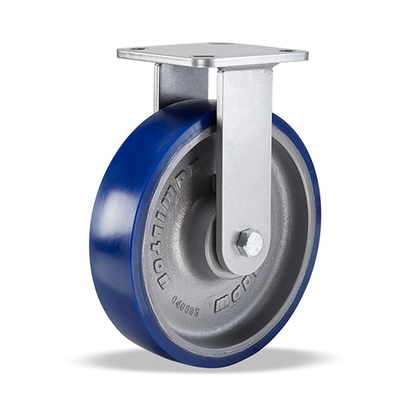 Rigid Caster, Wh 8X2 Poly-Soft