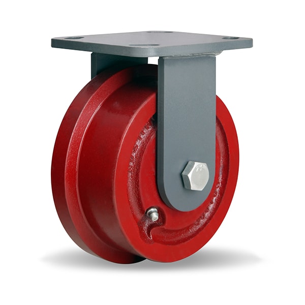 Rigid Caster, Wh 4-15/16X2-1/4 Ft Wheel